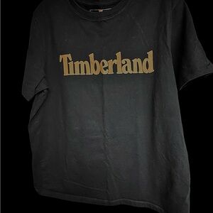 Timberland Black and Orange Label Tee
